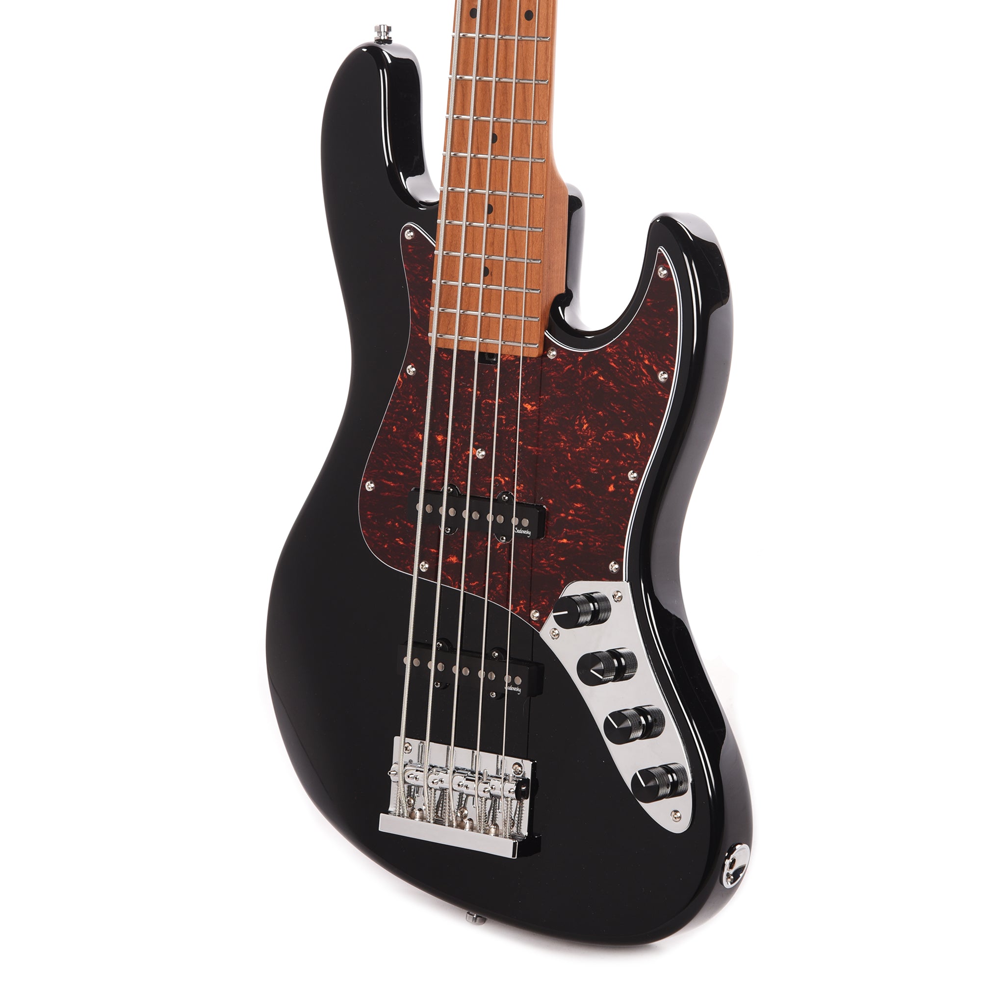 Sadowsky MetroExpress Vintage JJ Bass 5-String Black High Polish Bass Guitars / 5-String or More