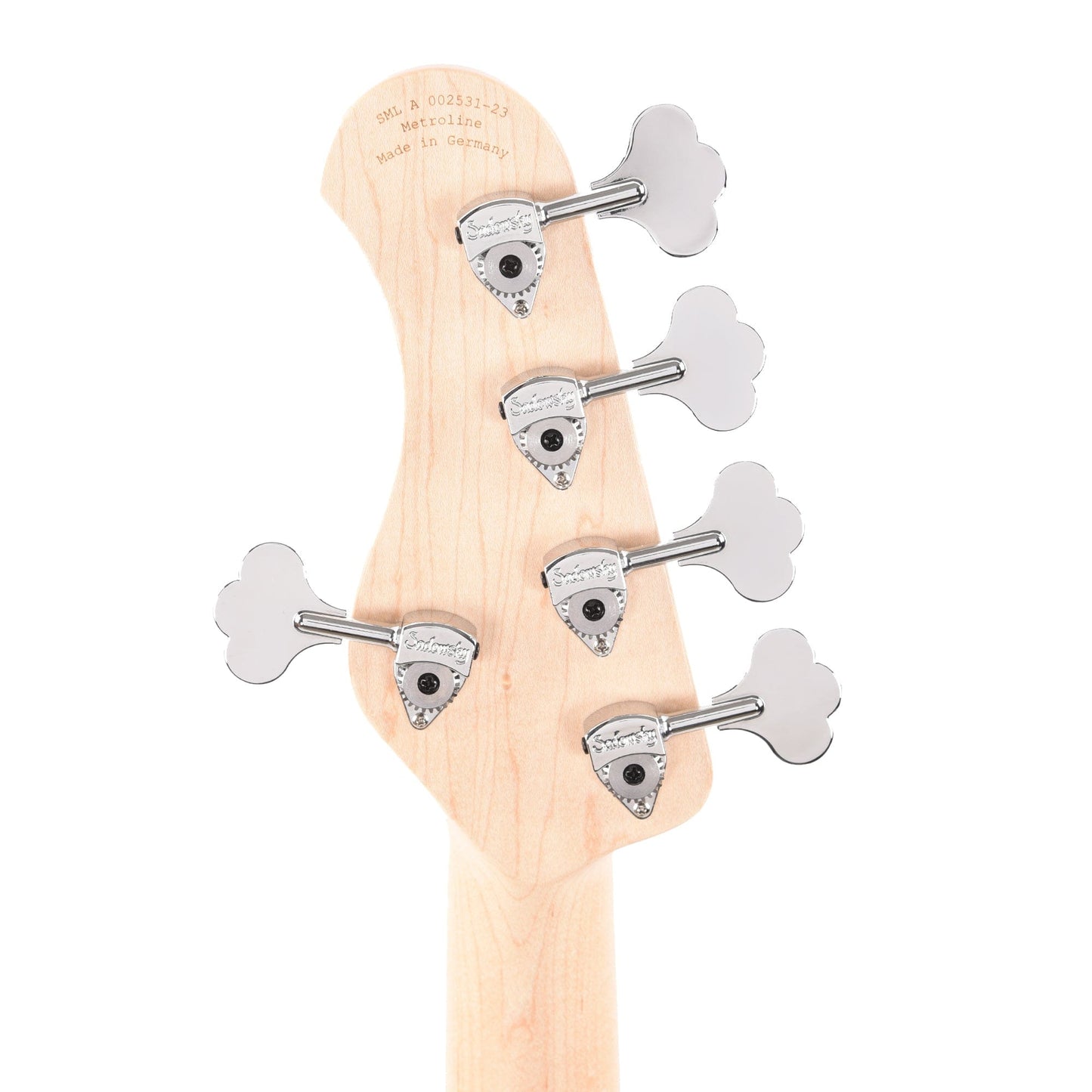 Sadowsky MetroLine 21-Fret Hybrid PJ Bass 5-String Swamp Ash Body Almond Sunburst Transparent Satin Bass Guitars / 5-String or More