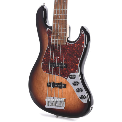 Sadowsky MetroLine 21-Fret Vintage JJ Alder 5-String ''59 Burst Transparent High Polish Bass Guitars / 5-String or More