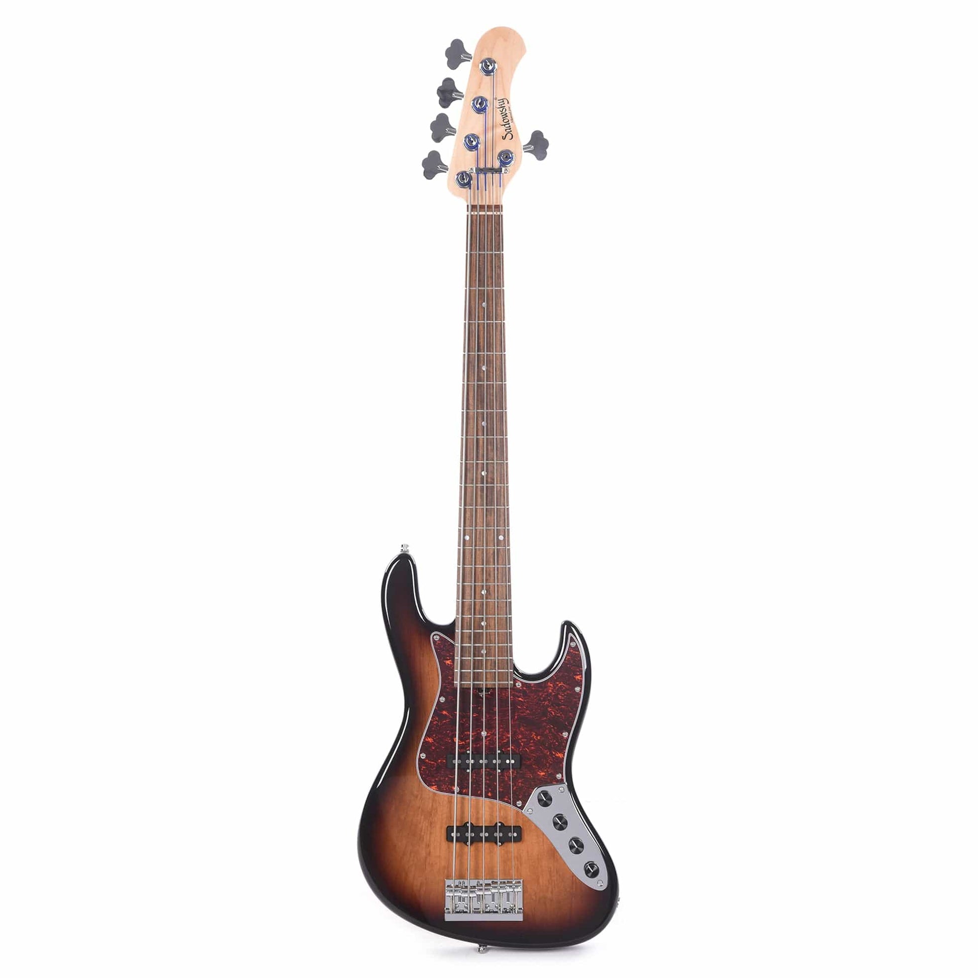 Sadowsky MetroLine 21-Fret Vintage JJ Alder 5-String ''59 Burst Transparent High Polish Bass Guitars / 5-String or More