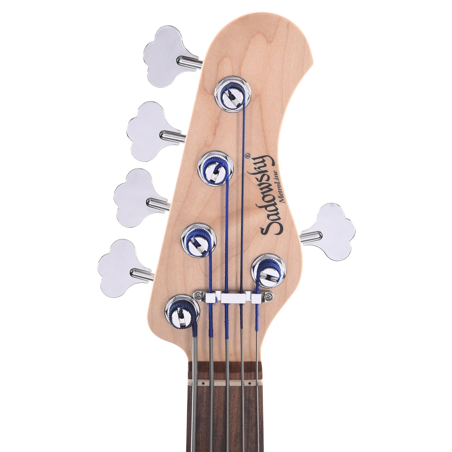 Sadowsky MetroLine 21-Fret Vintage JJ Alder 5-String ''59 Burst Transparent High Polish Bass Guitars / 5-String or More