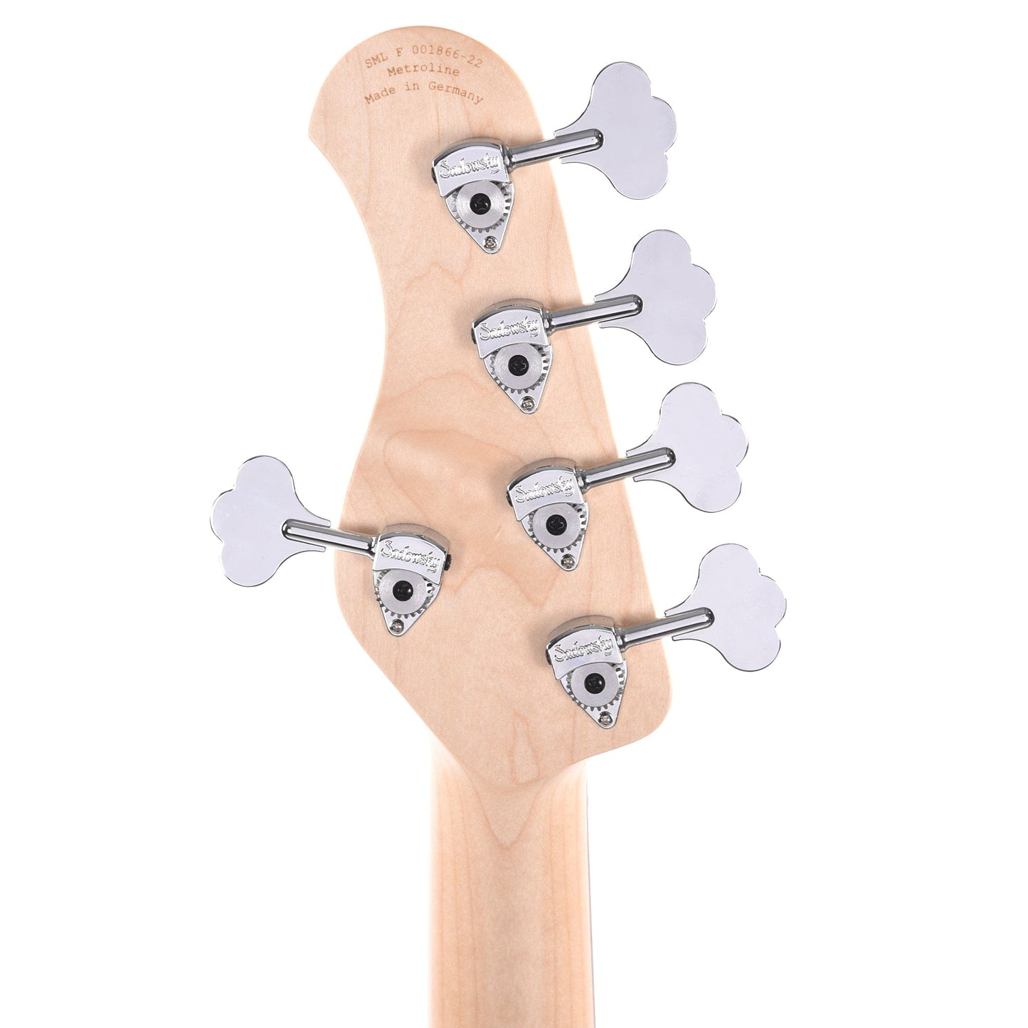 Sadowsky MetroLine 21-Fret Vintage JJ Alder 5-String ''59 Burst Transparent High Polish Bass Guitars / 5-String or More