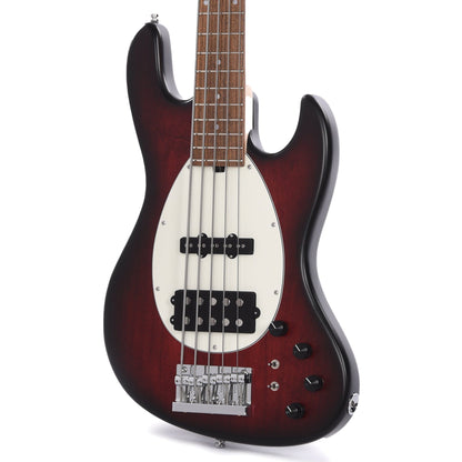 Sadowsky MetroLine 21-Fret Vintage MJ Bass 5-String Red Alder Body Burgundy Burst Transparent Satin Bass Guitars / 5-String or More
