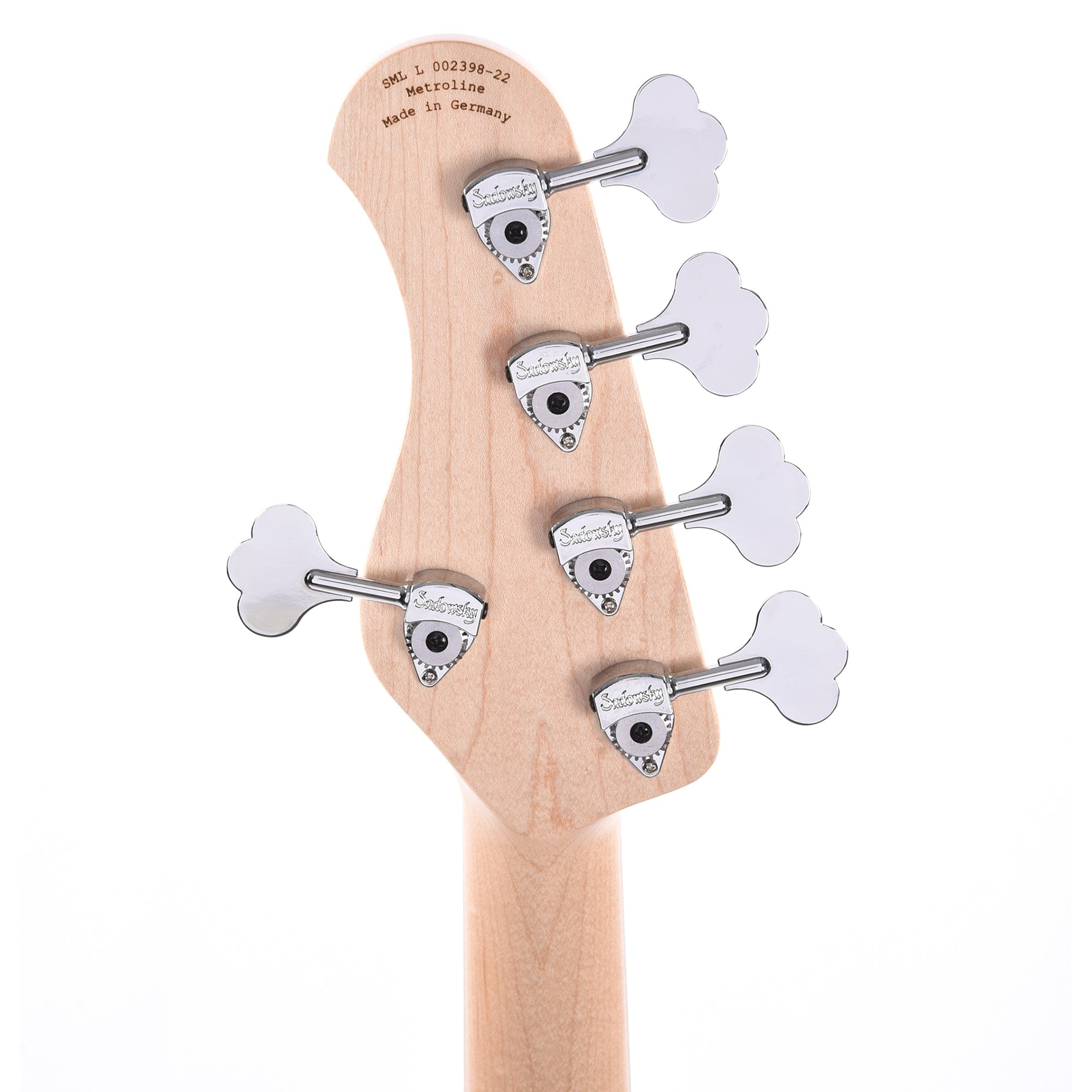 Sadowsky MetroLine 21-Fret Vintage MJ Bass 5-String Red Alder Body Burgundy Burst Transparent Satin Bass Guitars / 5-String or More