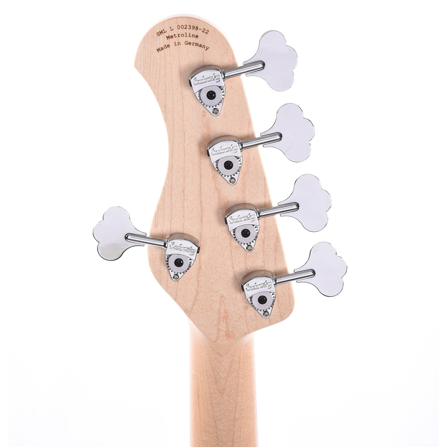 Sadowsky MetroLine 21-Fret Vintage MJ Bass 5-String Red Alder Body Burgundy Burst Transparent Satin Bass Guitars / 5-String or More