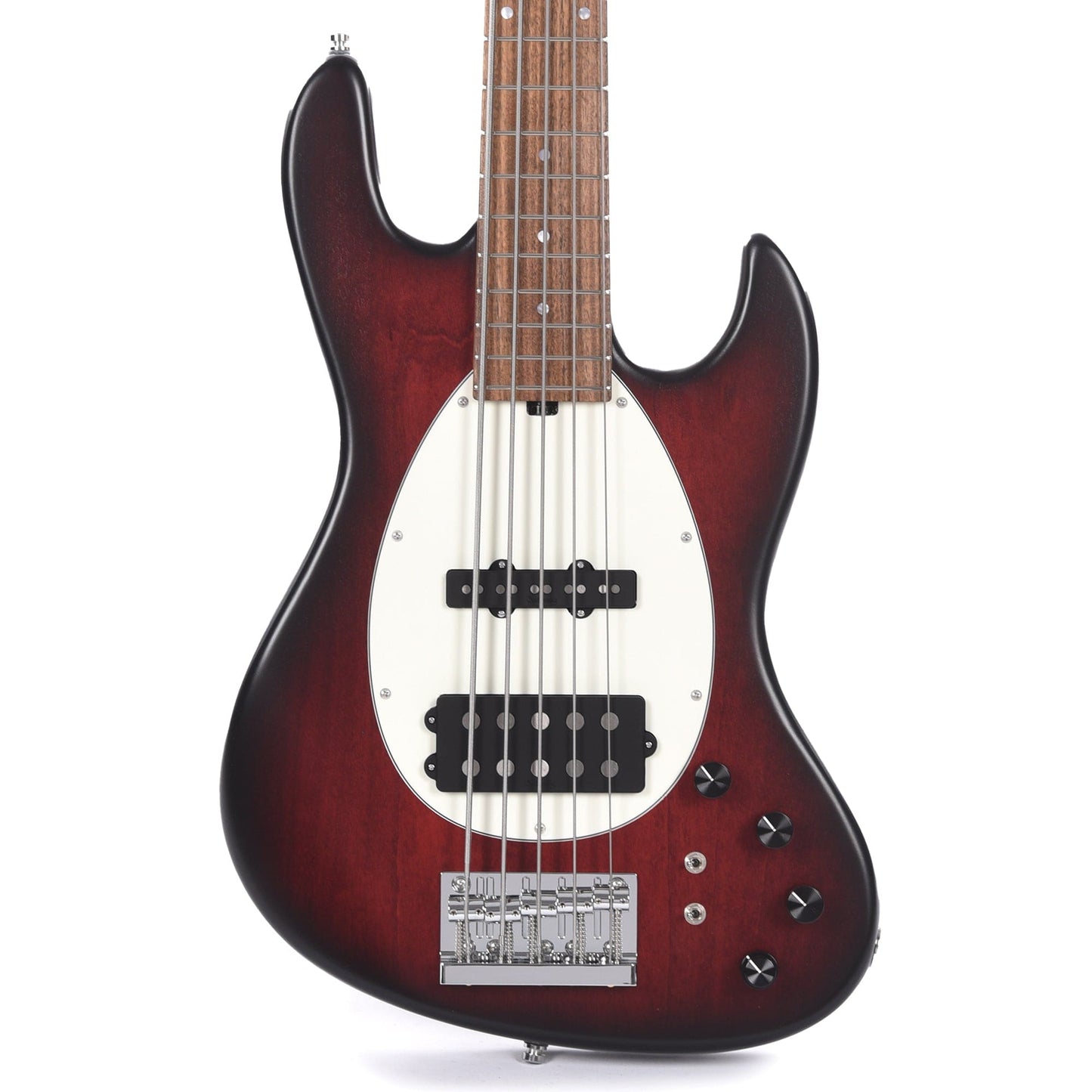 Sadowsky MetroLine 21-Fret Vintage MJ Bass 5-String Red Alder Body Burgundy Burst Transparent Satin Bass Guitars / 5-String or More