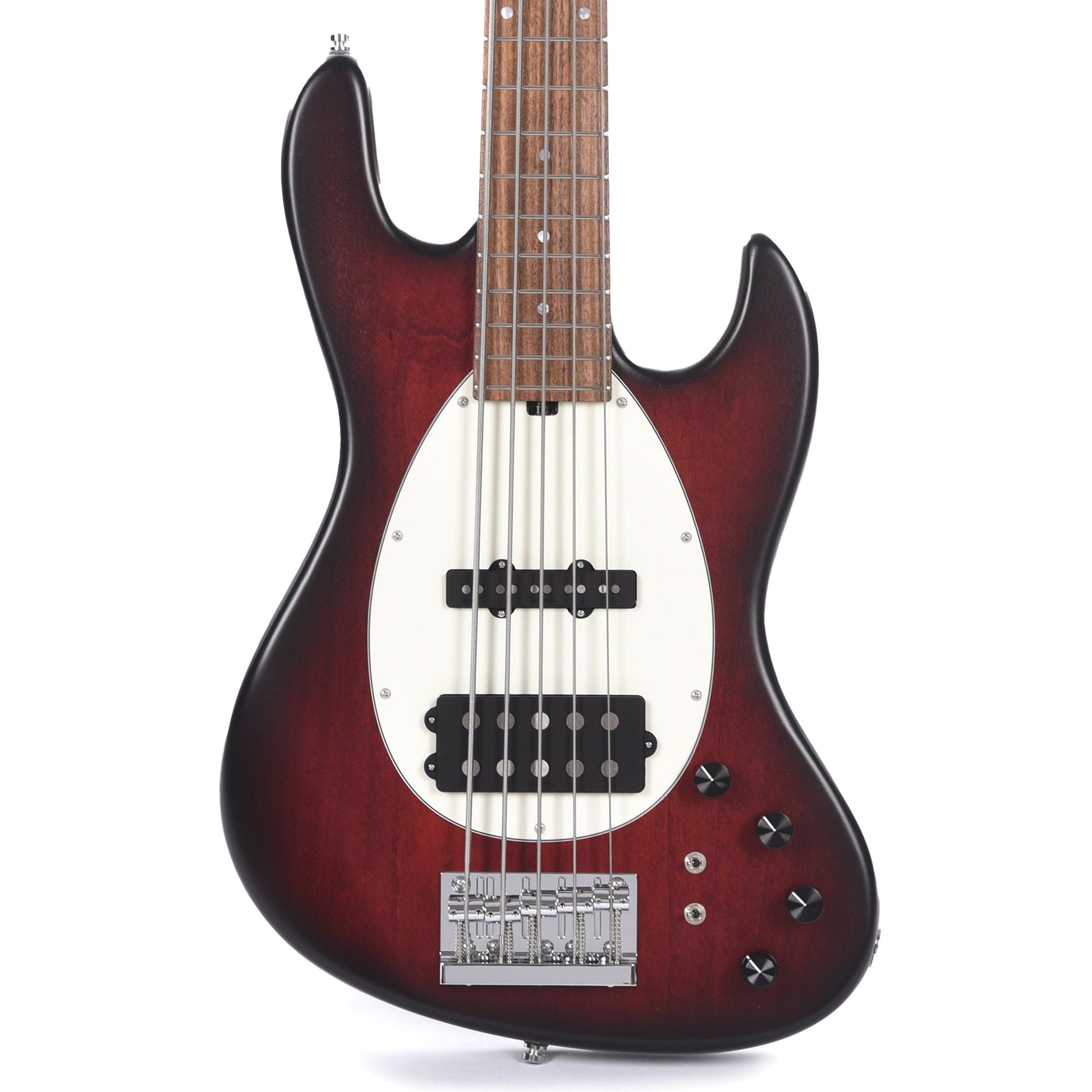 Sadowsky MetroLine 21-Fret Vintage MJ Bass 5-String Red Alder Body Burgundy Burst Transparent Satin Bass Guitars / 5-String or More