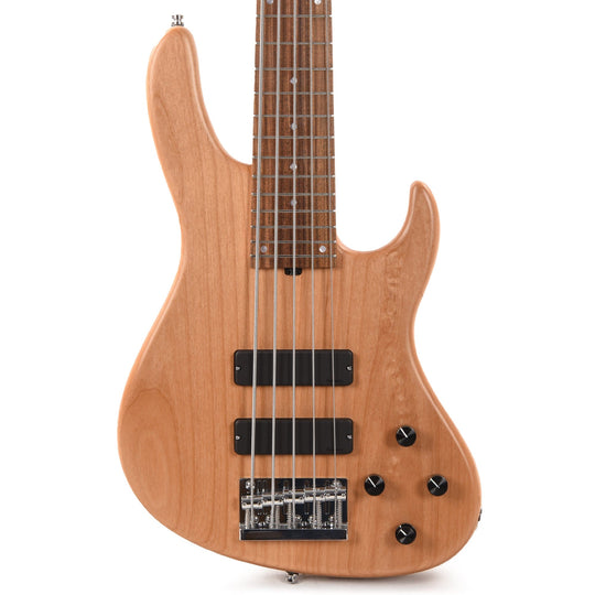 Sadowsky MetroLine 24-Fret Modern 5-String Red Alder Body Natural Transparent Satin Bass Guitars / 5-String or More