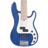 Sadowsky MetroLine Hybrid PJ Ash 5-String Ocean Blue Transparent Satin Bass Guitars / 5-String or More
