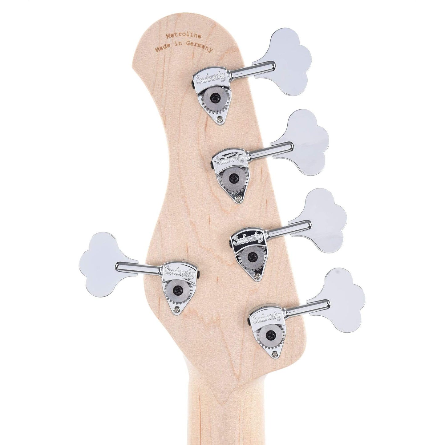 Sadowsky MetroLine Hybrid PJ Ash 5-String Ocean Blue Transparent Satin Bass Guitars / 5-String or More