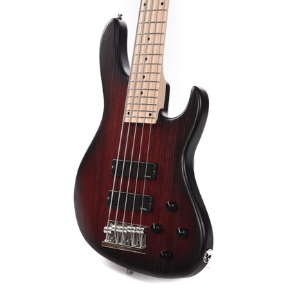 Sadowsky MetroLine Modern 5-String Swamp Burgundy Burst Transparent Satin Bass Guitars / 5-String or More
