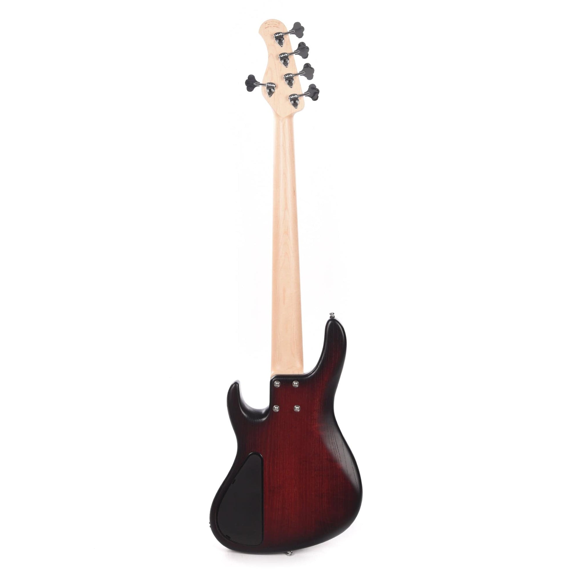 Sadowsky MetroLine Modern 5-String Swamp Burgundy Burst Transparent Satin Bass Guitars / 5-String or More