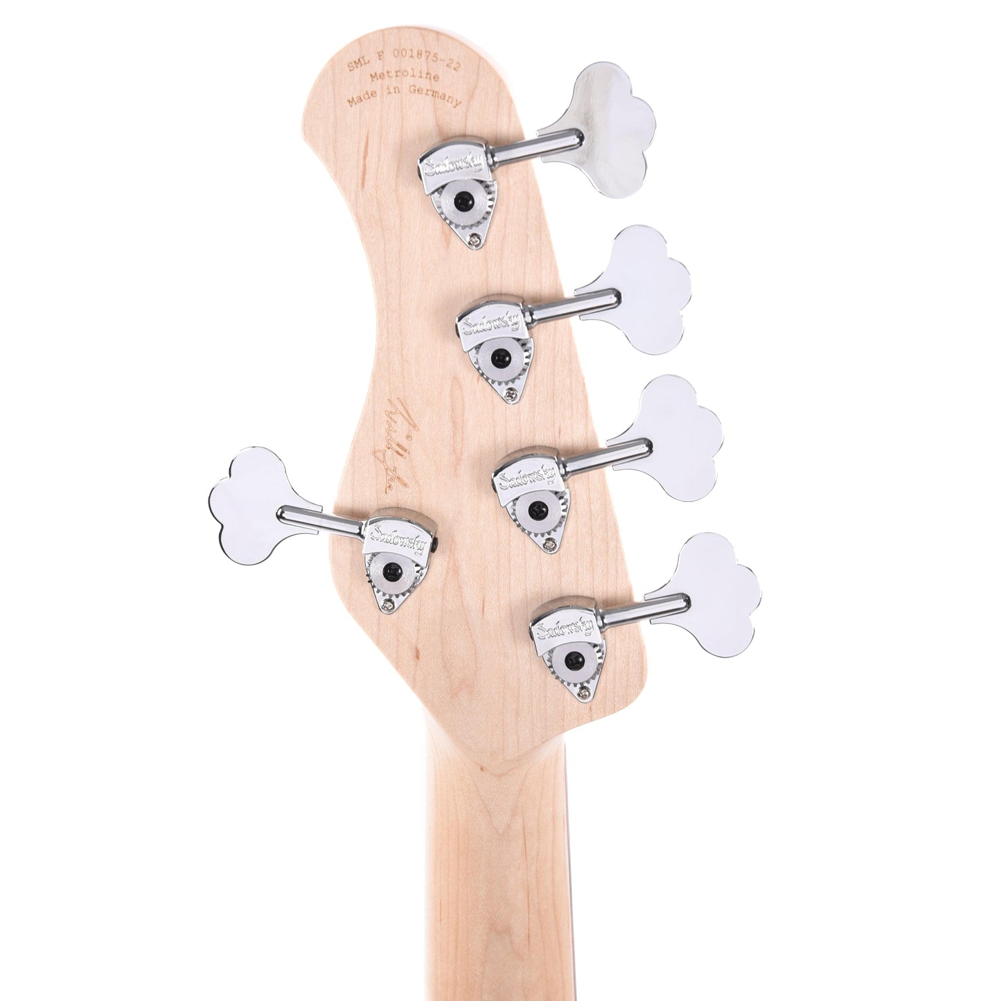 Sadowsky MetroLine Will Lee Alder 5-String ''59 Burst Transparent High Polish Bass Guitars / 5-String or More