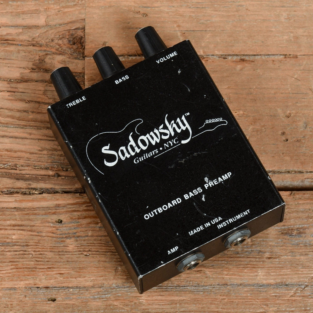 USA製 Sadowsky OUTBOARD BASS PREAMP