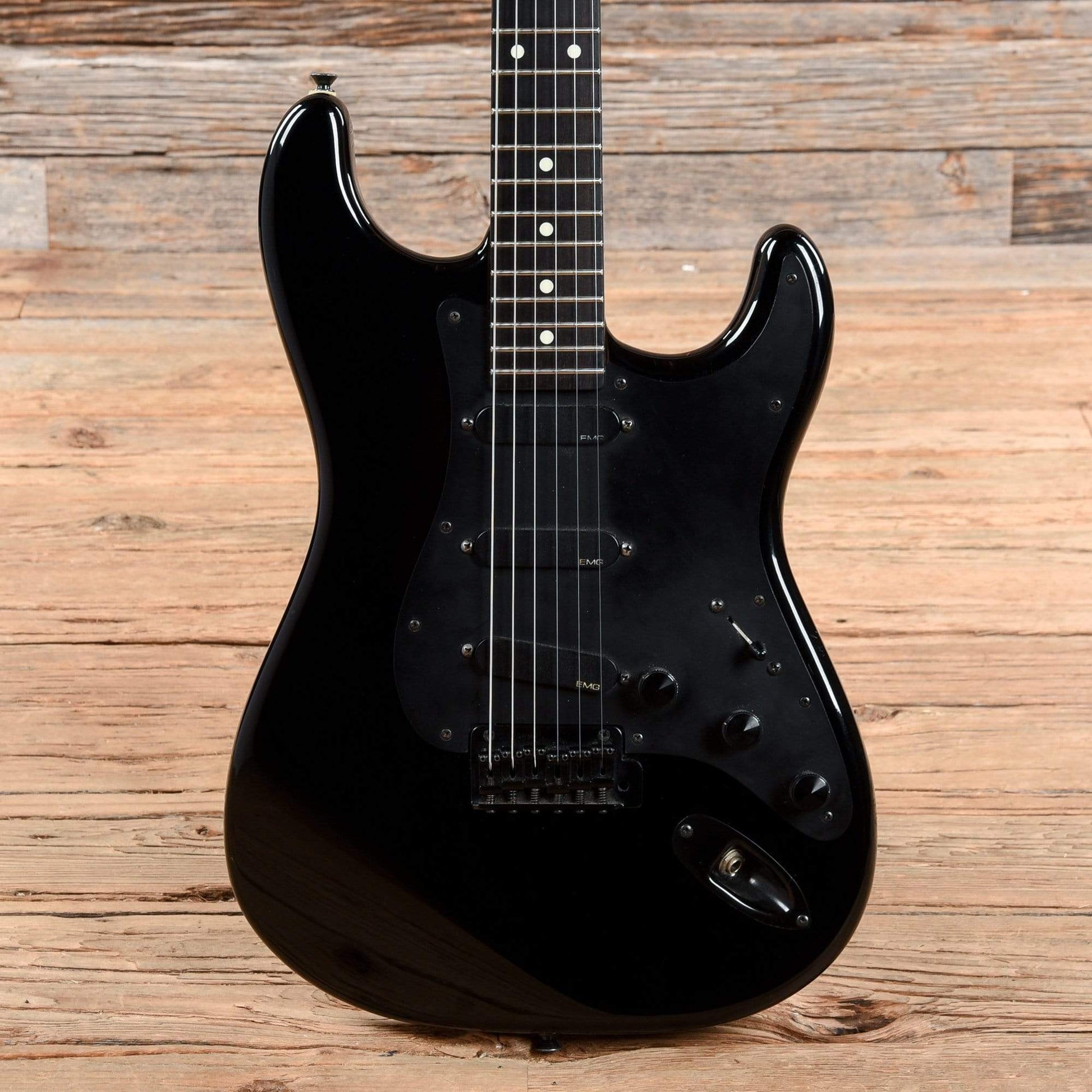 Sadowsky S-Style Black 1988 Electric Guitars / Solid Body