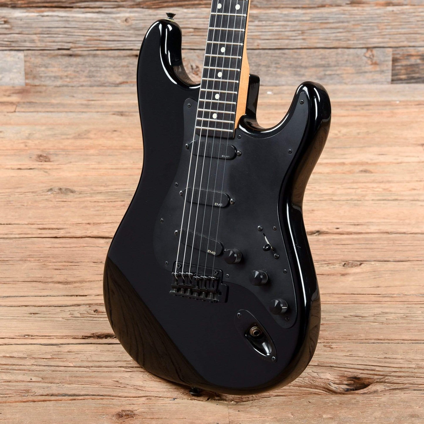 Sadowsky S-Style Black 1988 Electric Guitars / Solid Body