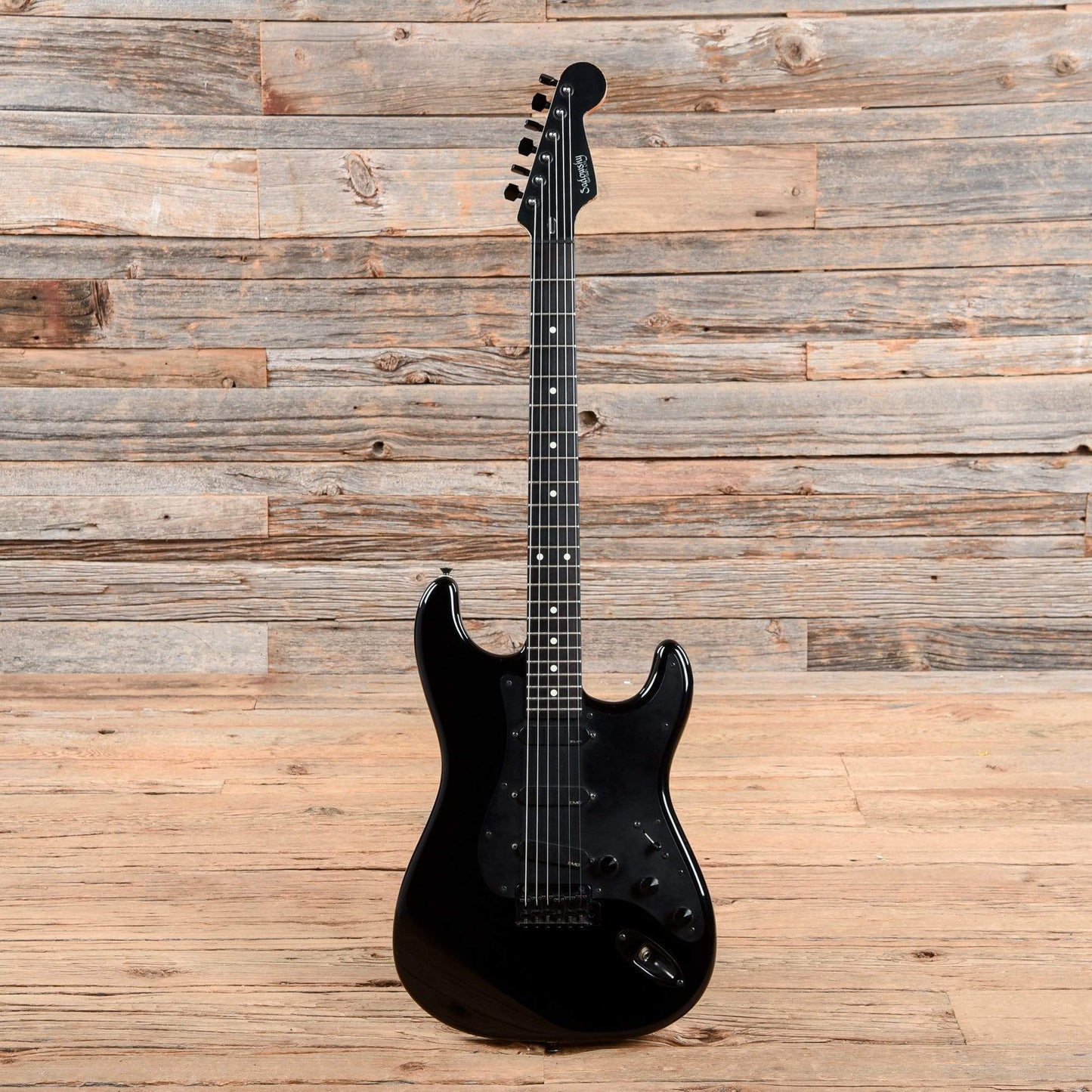 Sadowsky S-Style Black 1988 Electric Guitars / Solid Body