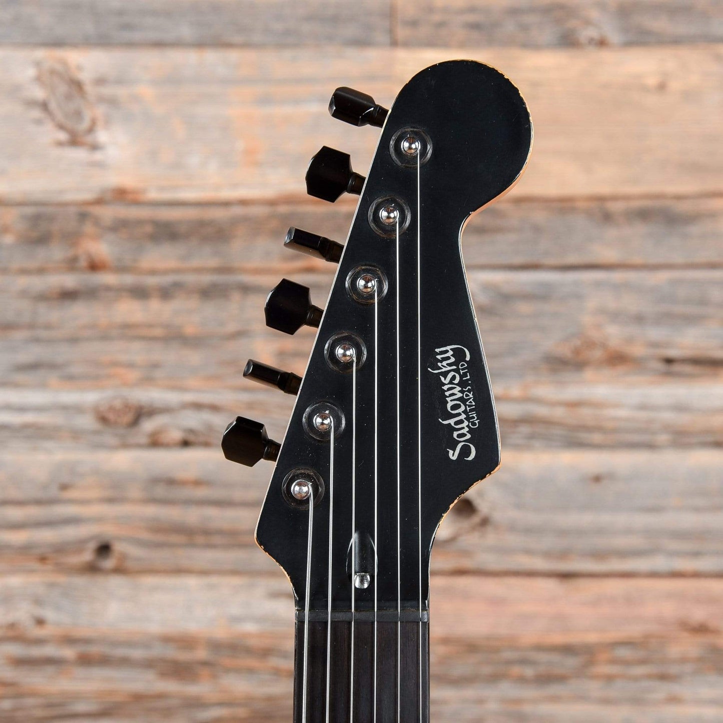 Sadowsky S-Style Black 1988 Electric Guitars / Solid Body