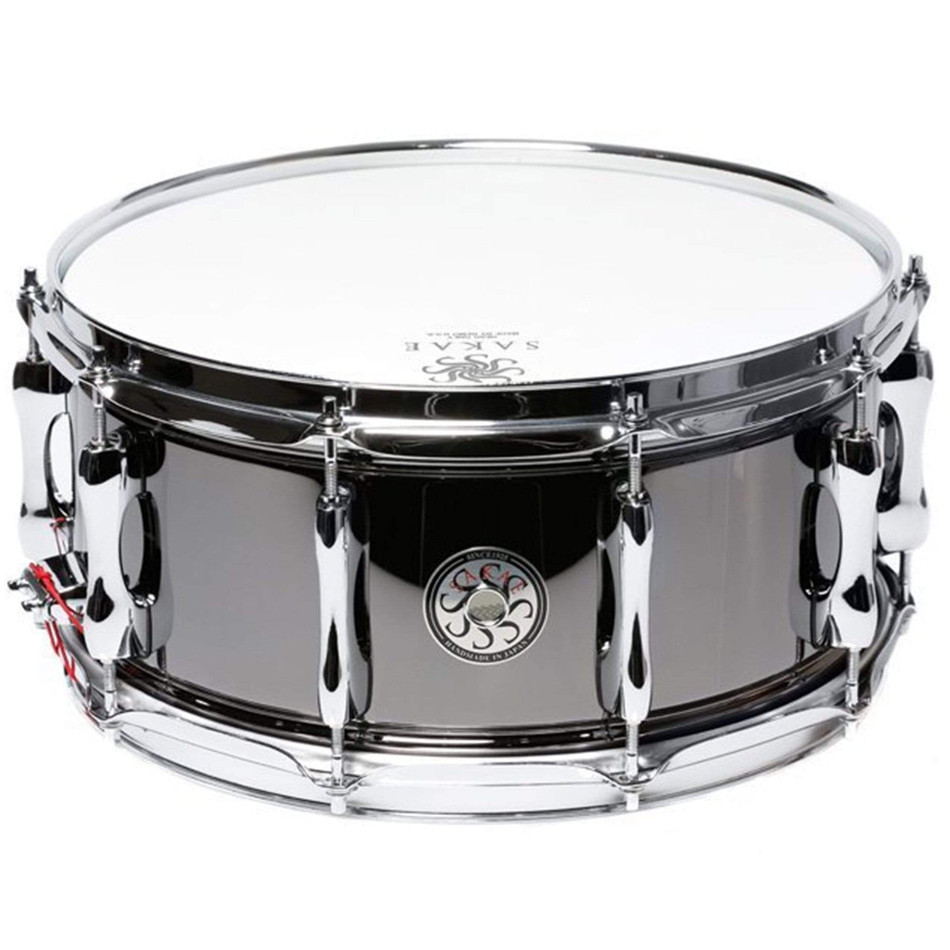 Sakae 6.5x14 Black Brass Snare Drum Drums and Percussion / Acoustic Drums / Snare