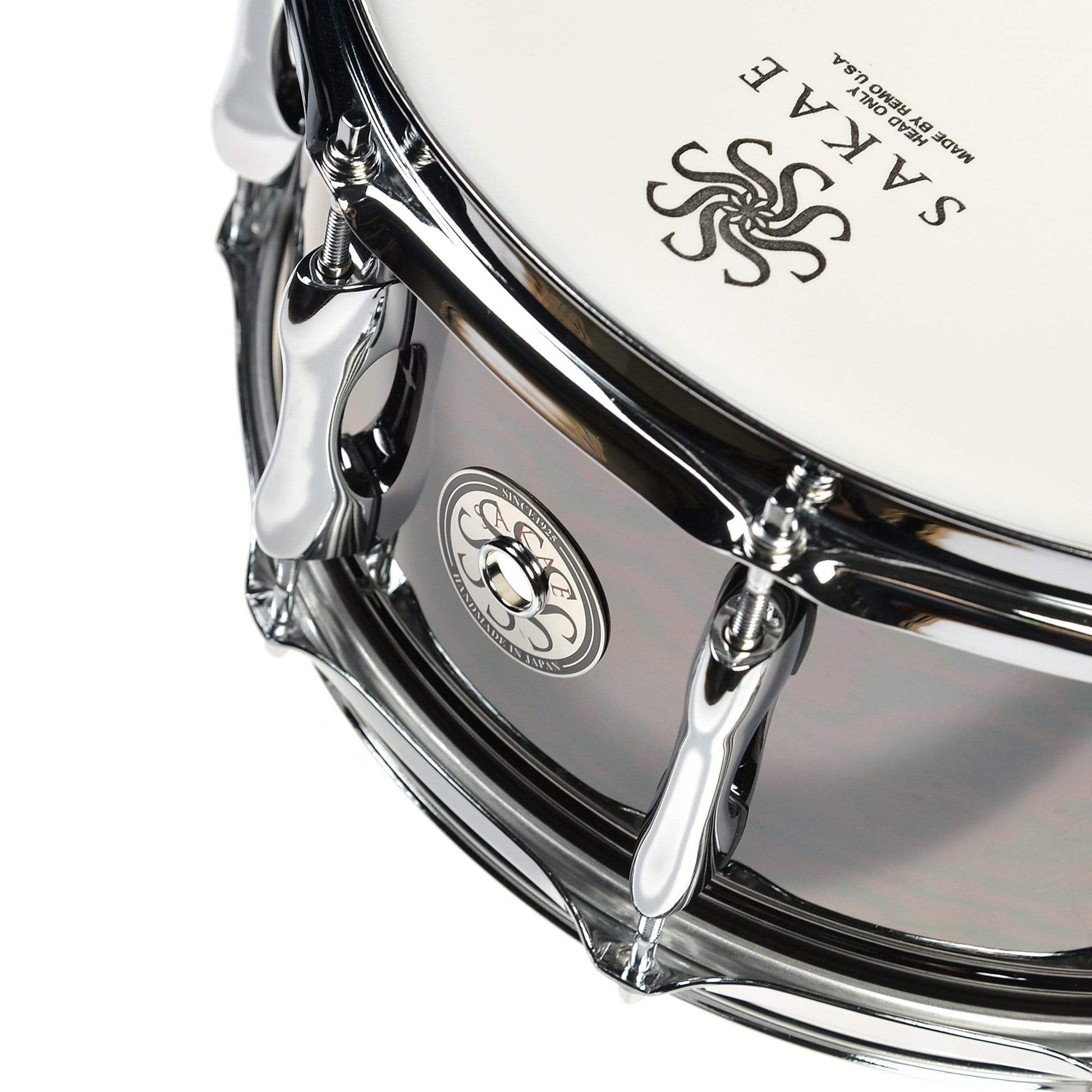 Sakae 6.5x14 Black Brass Snare Drum Drums and Percussion / Acoustic Drums / Snare