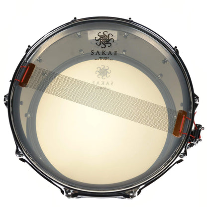 Sakae 6.5x14 Black Brass Snare Drum Drums and Percussion / Acoustic Drums / Snare