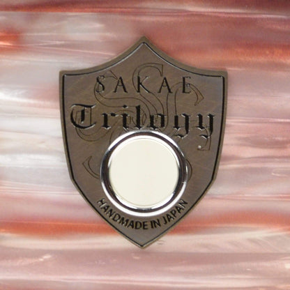 Sakae 5.5x14 Trilogy Snare Drum Pink Oyster