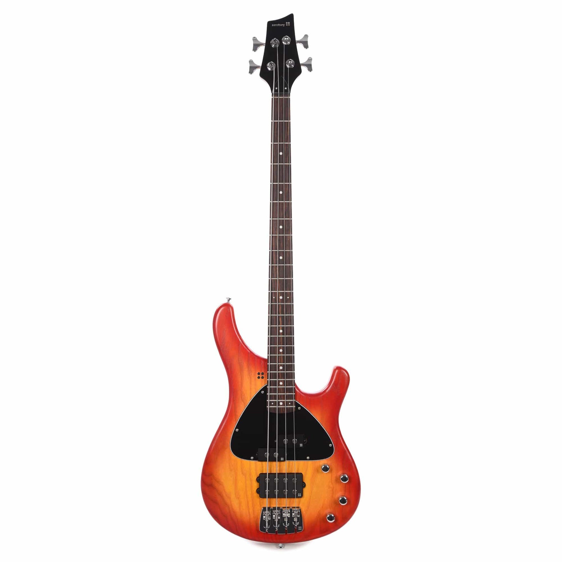 Sandberg Basic VM 4-String Matte Cherry Sunburst w/Black Pickguard Bass Guitars / 4-String