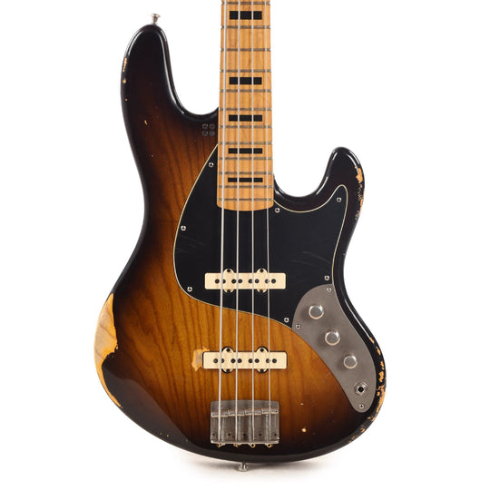 Sandberg Bass The World Signature California TT4 Passive Hardcore Reserve Aged Tobacco Sunburst Bass Guitars / 4-String