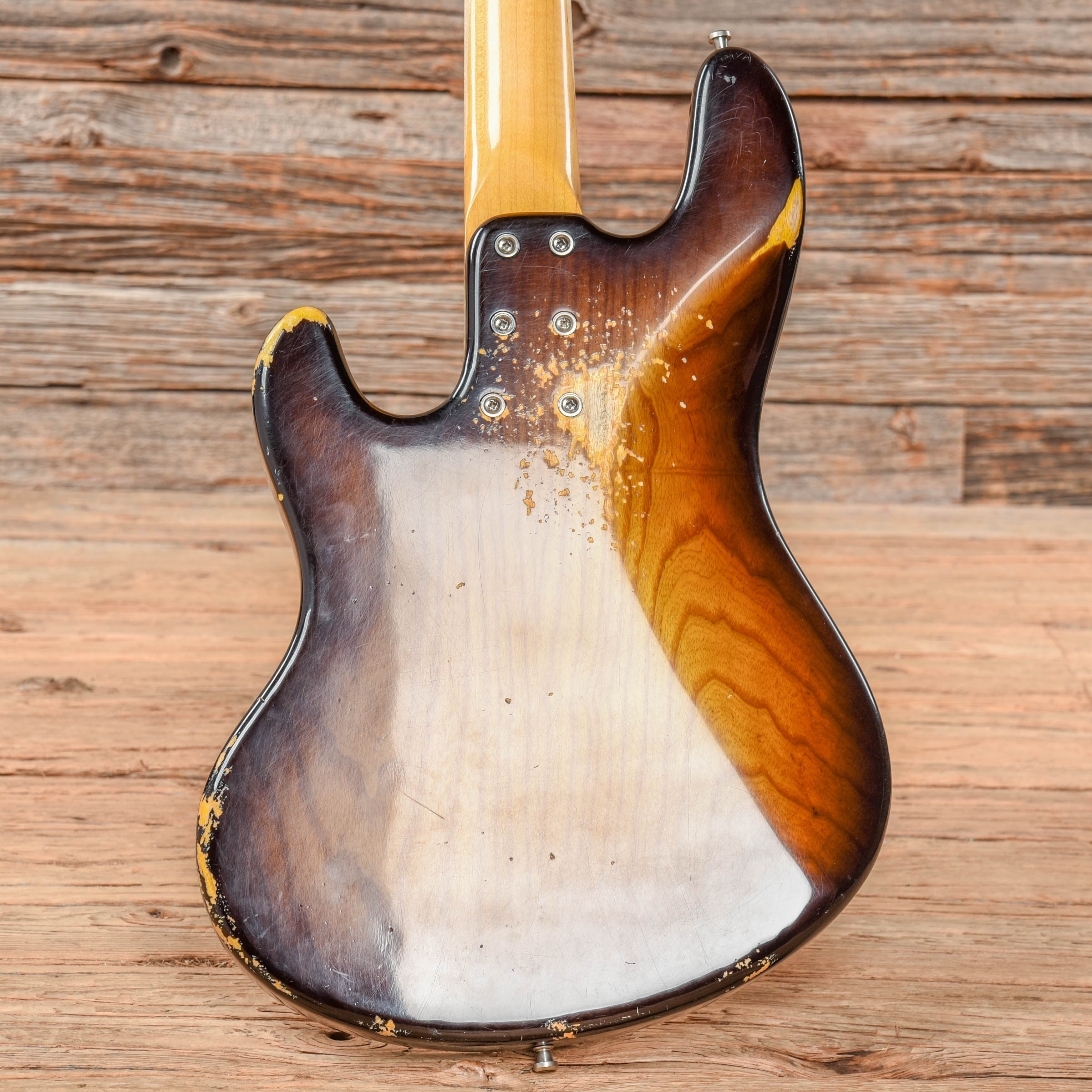 Sandberg Bass The World Signature California TT4 Passive Hardcore Reserve Aged Tobacco Sunburst Bass Guitars / 4-String