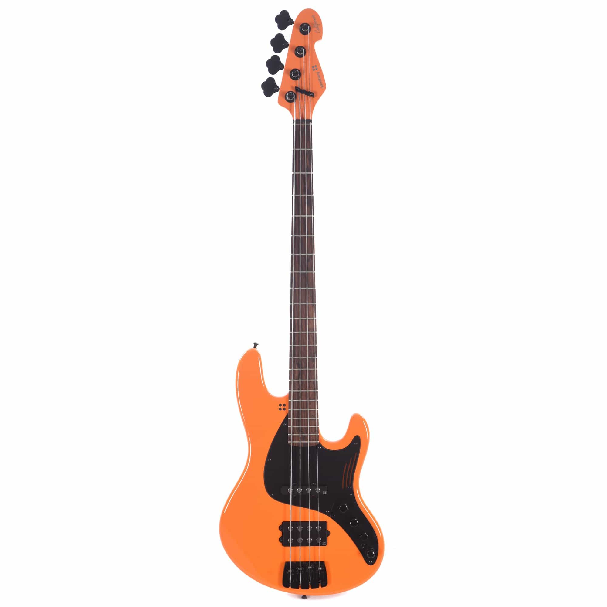 Sandberg California Grand Dark 4-String Orange w/Matching Headstock & Darkglass 3-Band EQ Bass Guitars / 4-String
