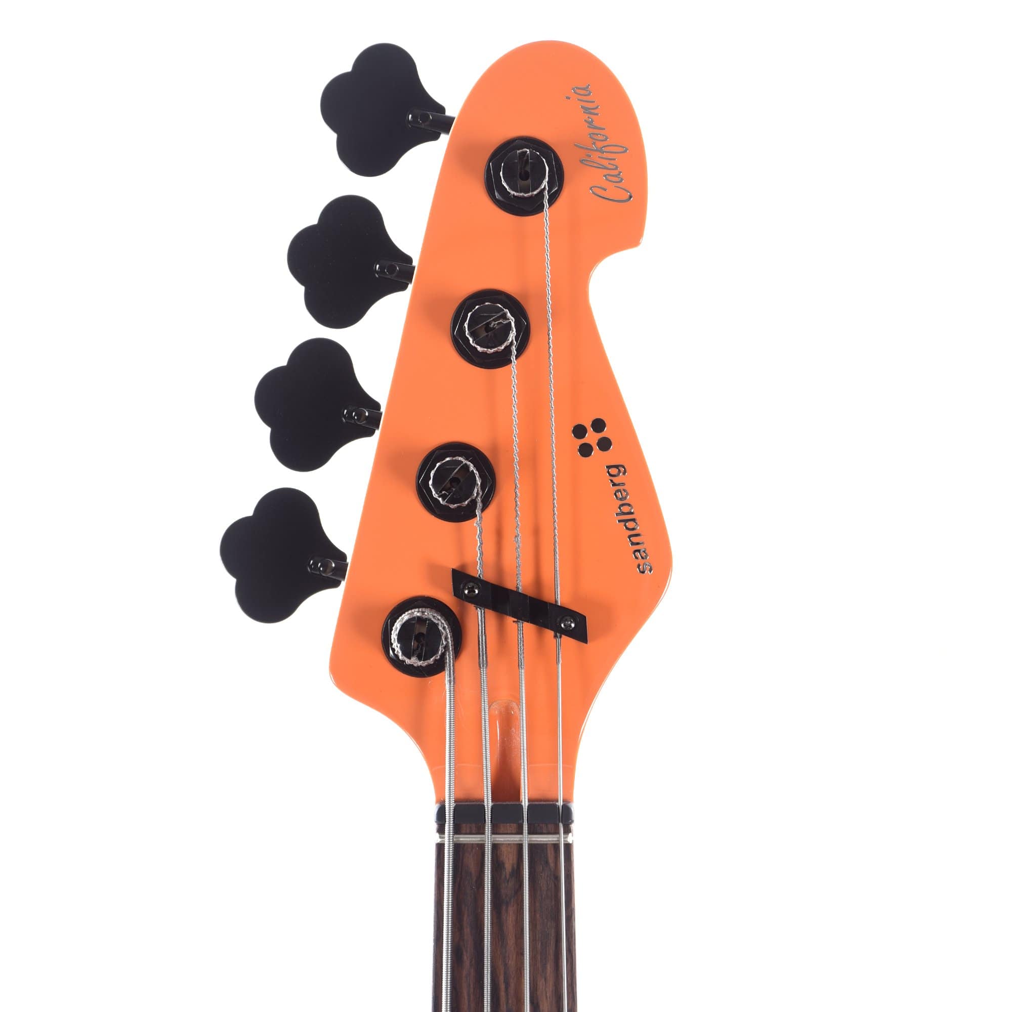 Sandberg California Grand Dark 4-String Orange w/Matching Headstock & Darkglass 3-Band EQ Bass Guitars / 4-String