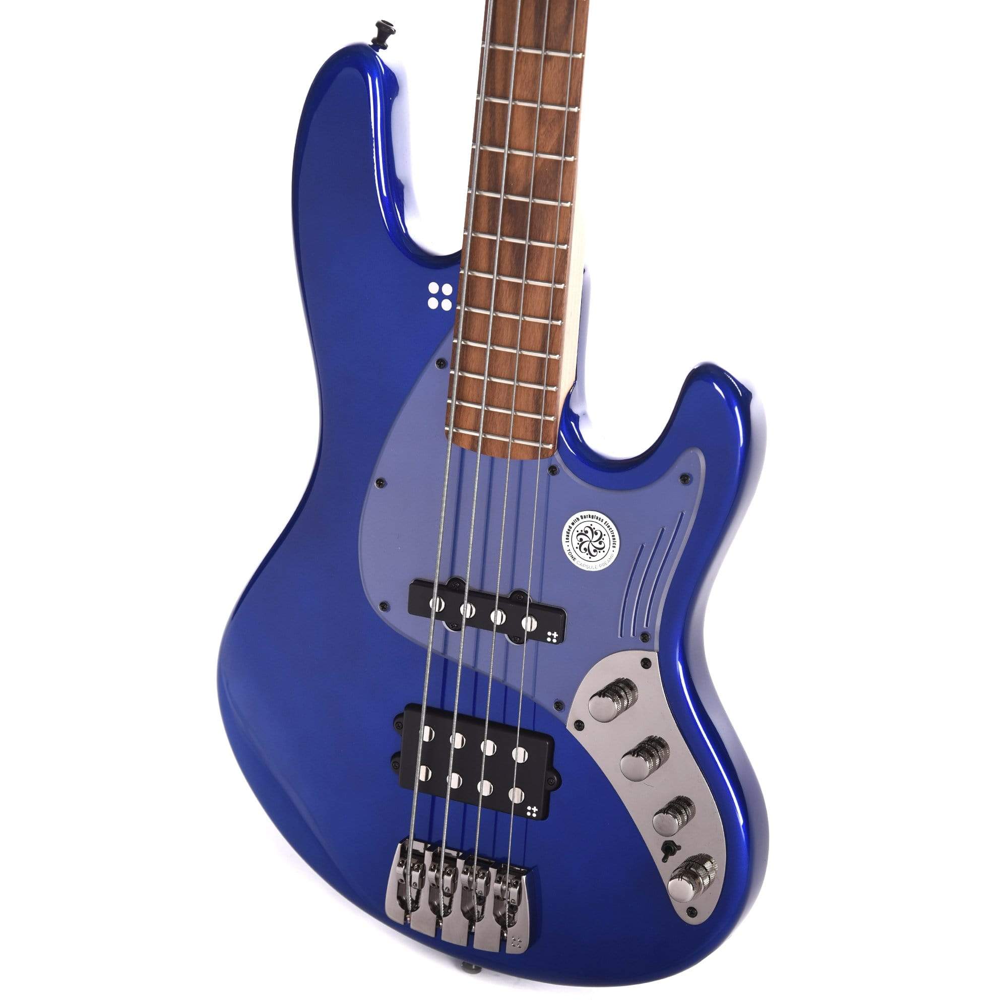 Sandberg California Grand Dark 4-String San Remo Blue w/Darkglass 3-Band EQ Bass Guitars / 4-String