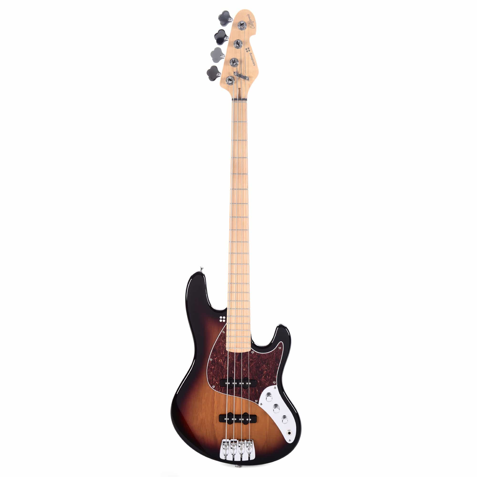 Sandberg California II TT 4-String 3-Tone Sunburst w/Tortoise Pickguard Bass Guitars / 4-String