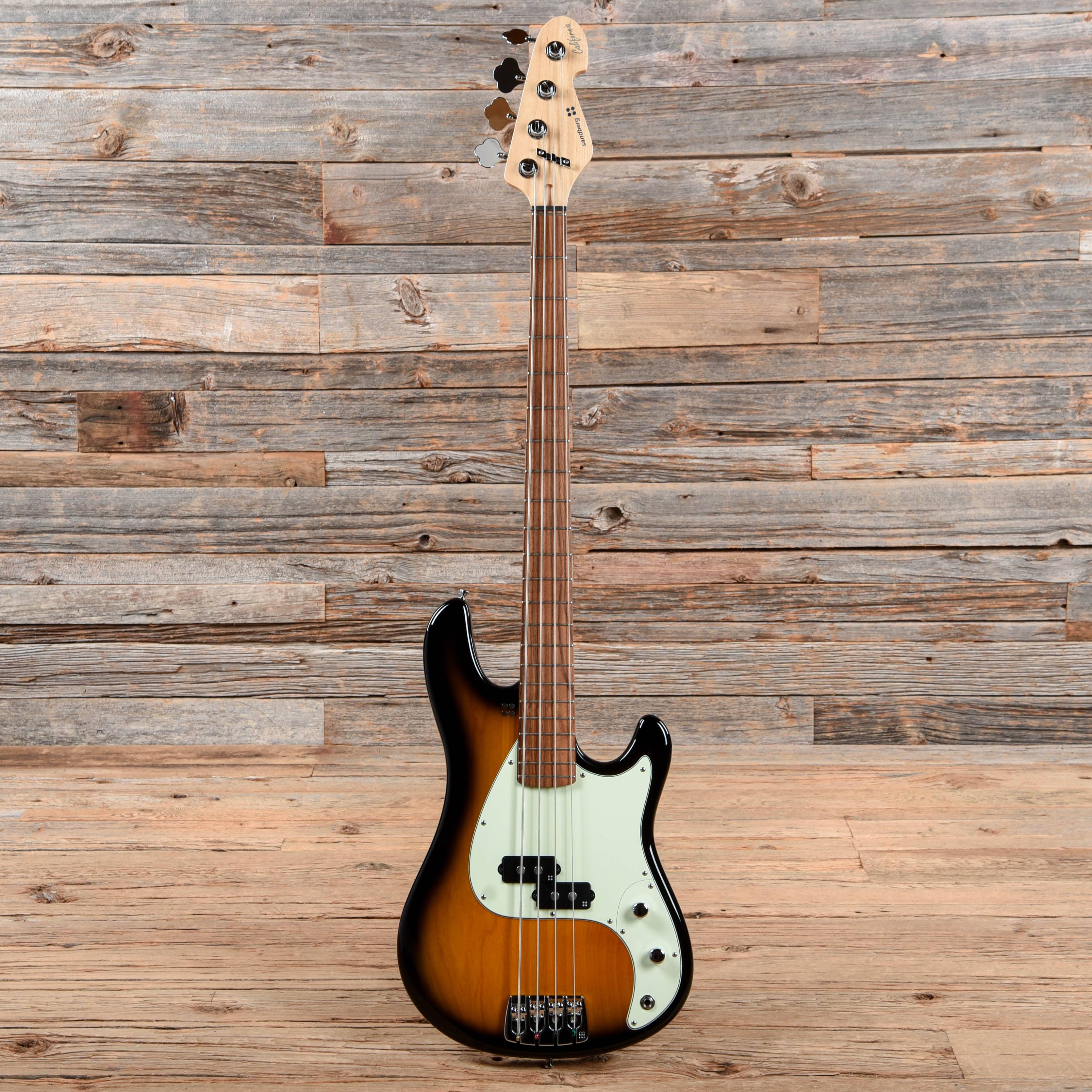 Sandberg California II VS 4-String Tobacco Burst w/Mint Pickguard Bass Guitars / 4-String