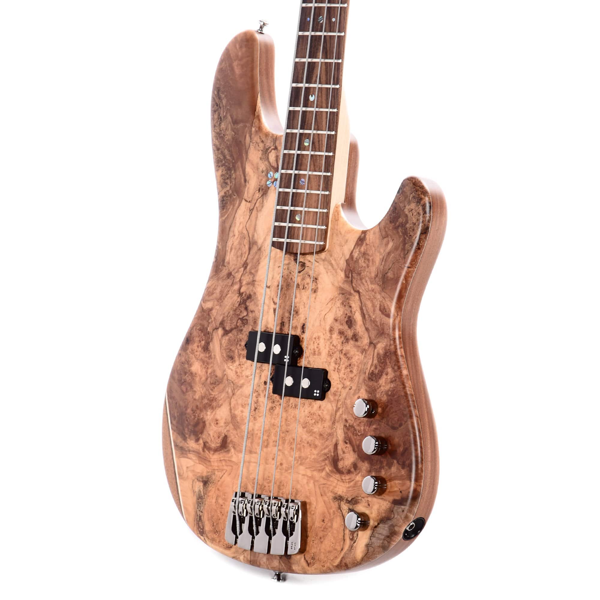 Sandberg California II VS4 Maple Burl Top Natural w/Maple Burl Headcap Bass Guitars / 4-String