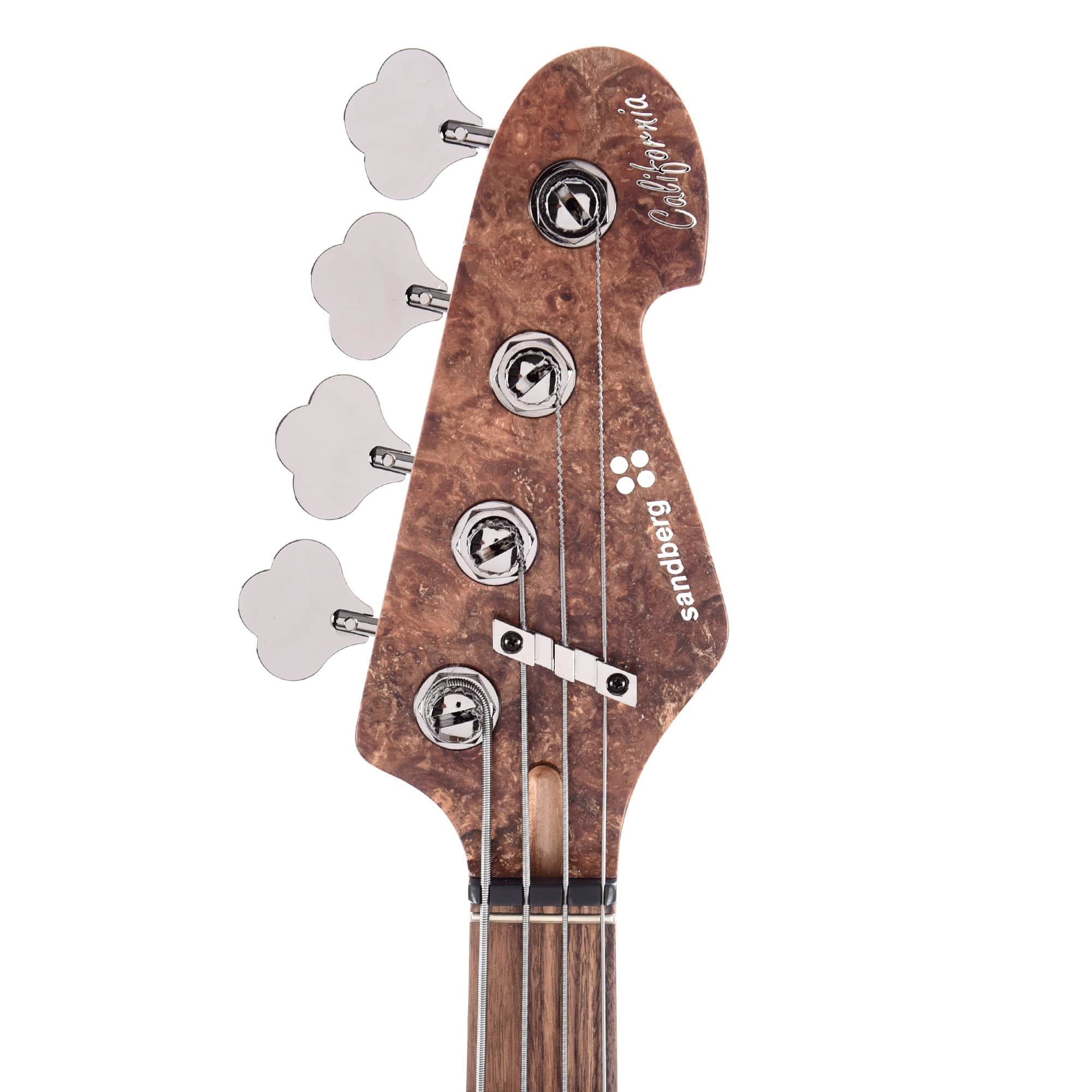 Sandberg California II VS4 Maple Burl Top Natural w/Maple Burl Headcap Bass Guitars / 4-String