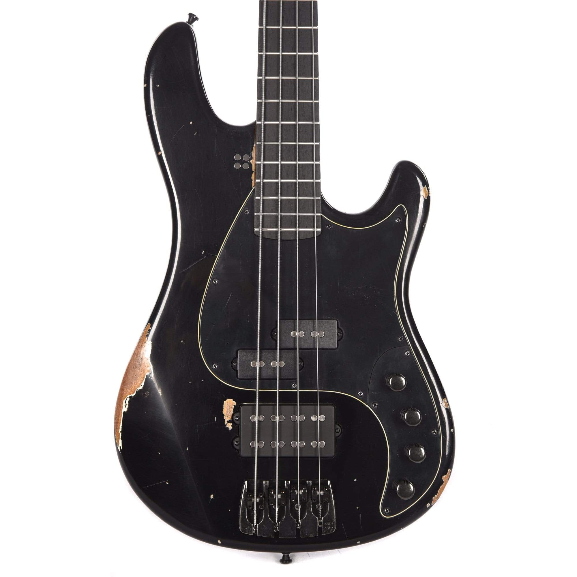 Sandberg California Oliver Riedel Signature VM 4-String Black Hardcore Aged Bass Guitars / 4-String