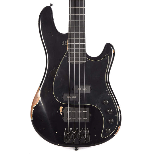 Sandberg California Oliver Riedel Signature VM 4-String Black Hardcore Aged Bass Guitars / 4-String