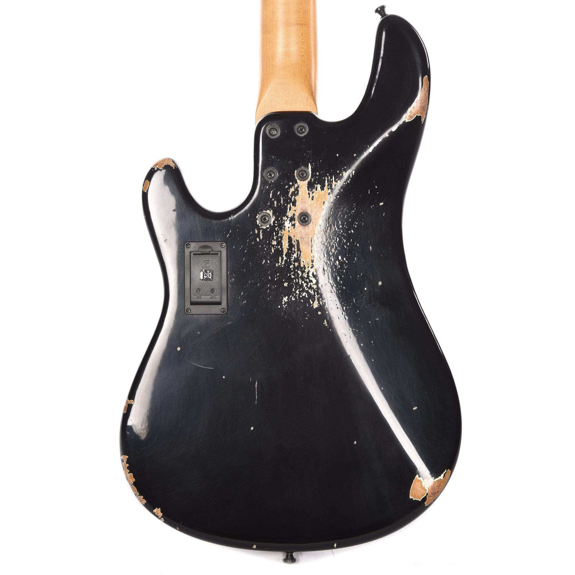 Sandberg California Oliver Riedel Signature VM 4-String Black Hardcore Aged Bass Guitars / 4-String