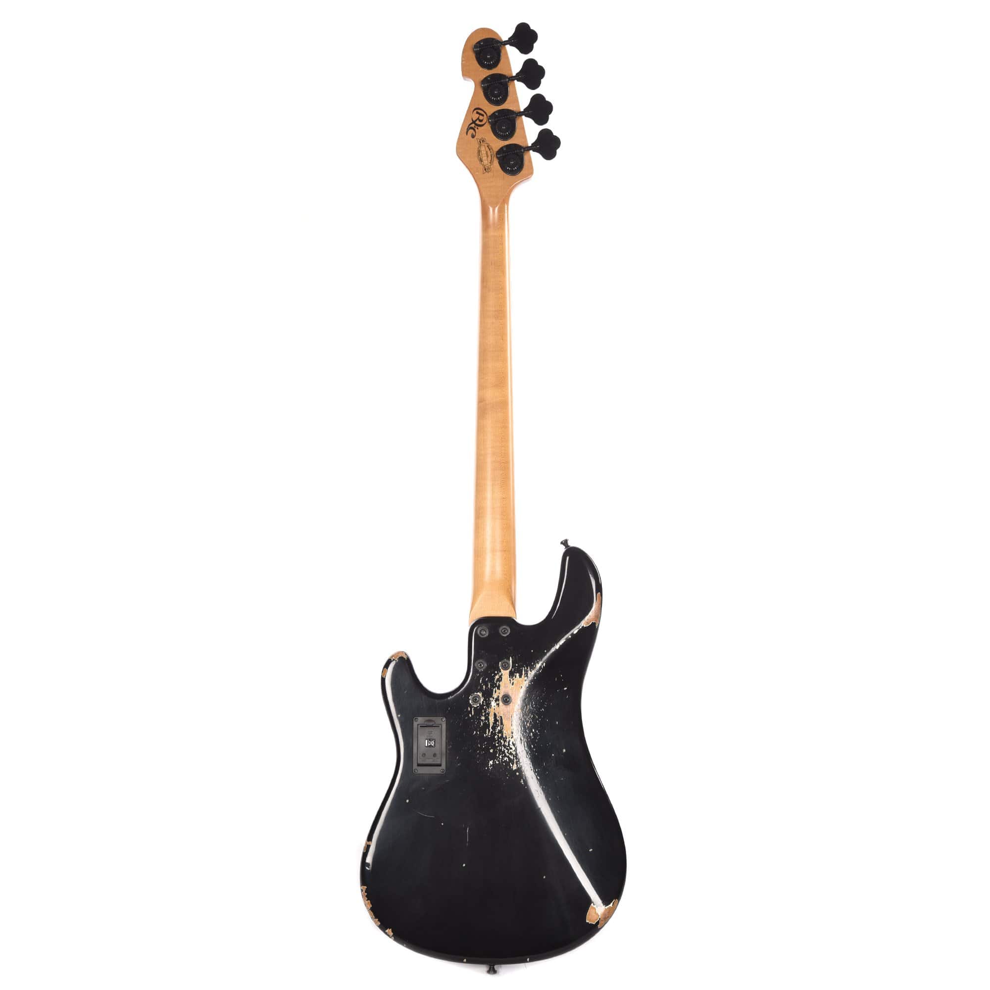 Sandberg California Oliver Riedel Signature VM 4-String Black Hardcore Aged Bass Guitars / 4-String