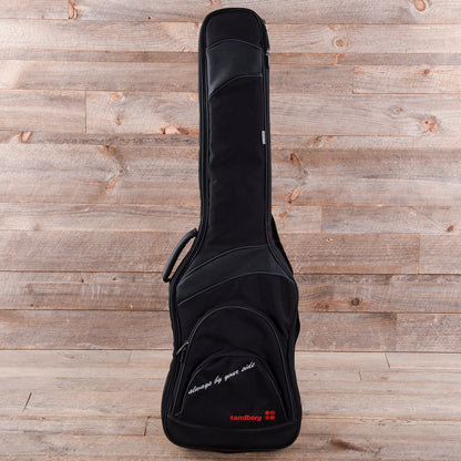 Sandberg California Supreme Quilted Maple Honeyburst w/Matching Headstock Bass Guitars / 4-String