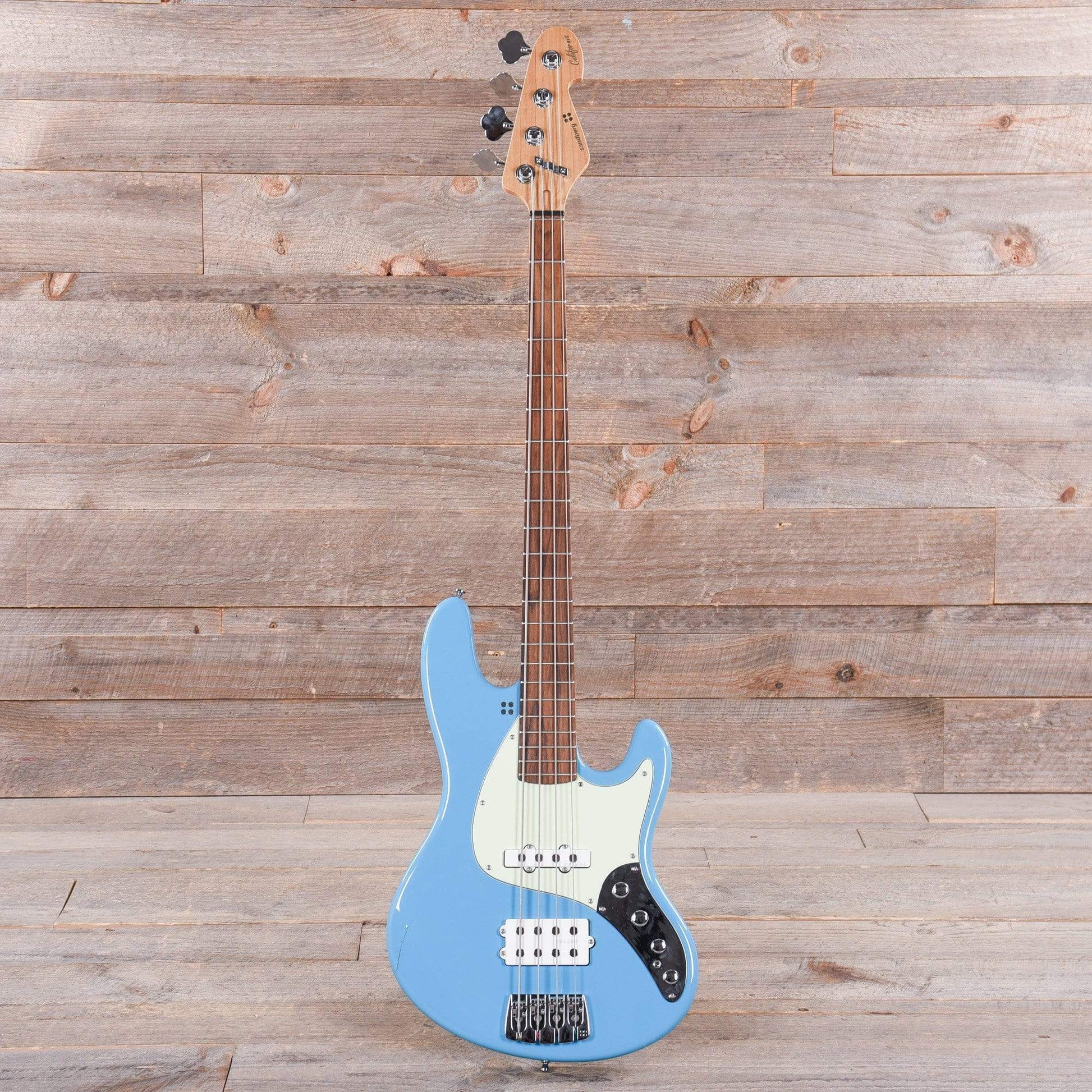 Sandberg California TM 4-String Marley Blue High Gloss w/Pau Ferro Fingerboard Bass Guitars / 4-String