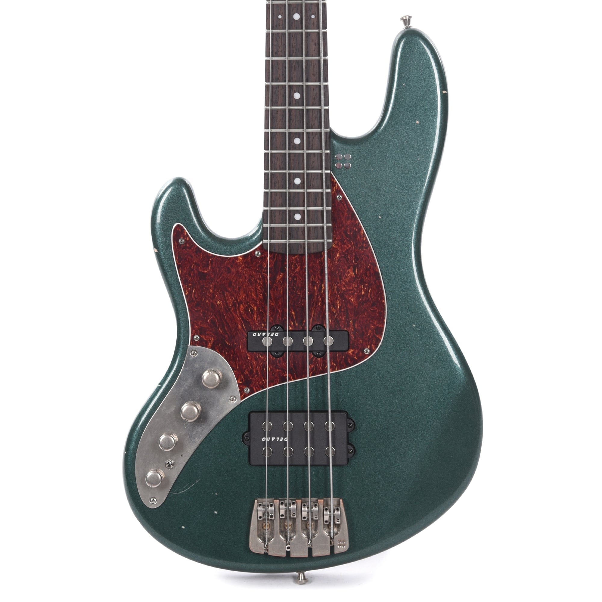 Sandberg California TM LEFTY Soft Aged British Racing Green Bass Guitars / 4-String