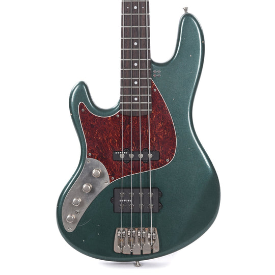 Sandberg California TM LEFTY Soft Aged British Racing Green Bass Guitars / 4-String