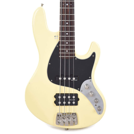 Sandberg California TM Soft Aged Creme w/Black Pickguard & Roasted Neck Bass Guitars / 4-String
