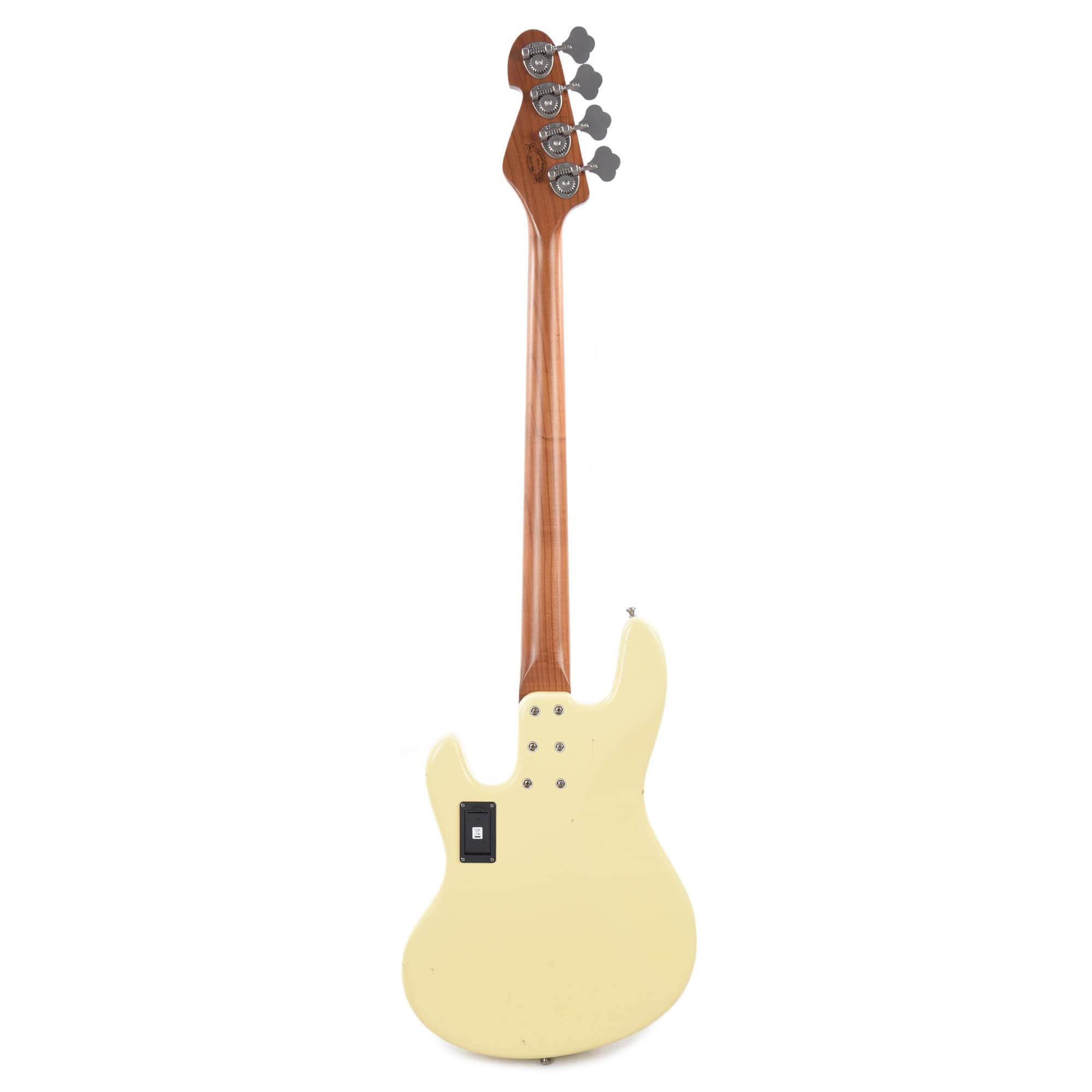 Sandberg California TM Soft Aged Creme w/Black Pickguard & Roasted Neck Bass Guitars / 4-String