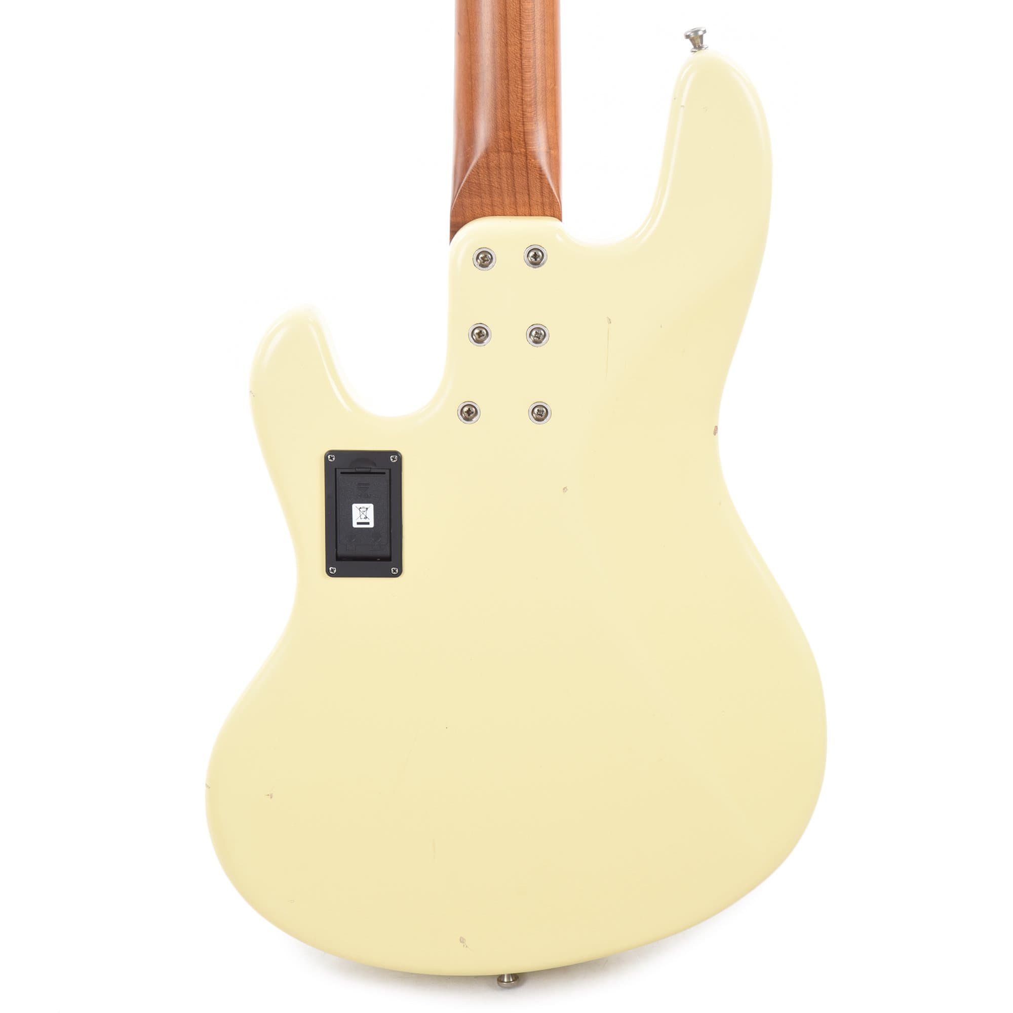 Sandberg California TM Soft Aged Creme w/Black Pickguard & Roasted Neck Bass Guitars / 4-String