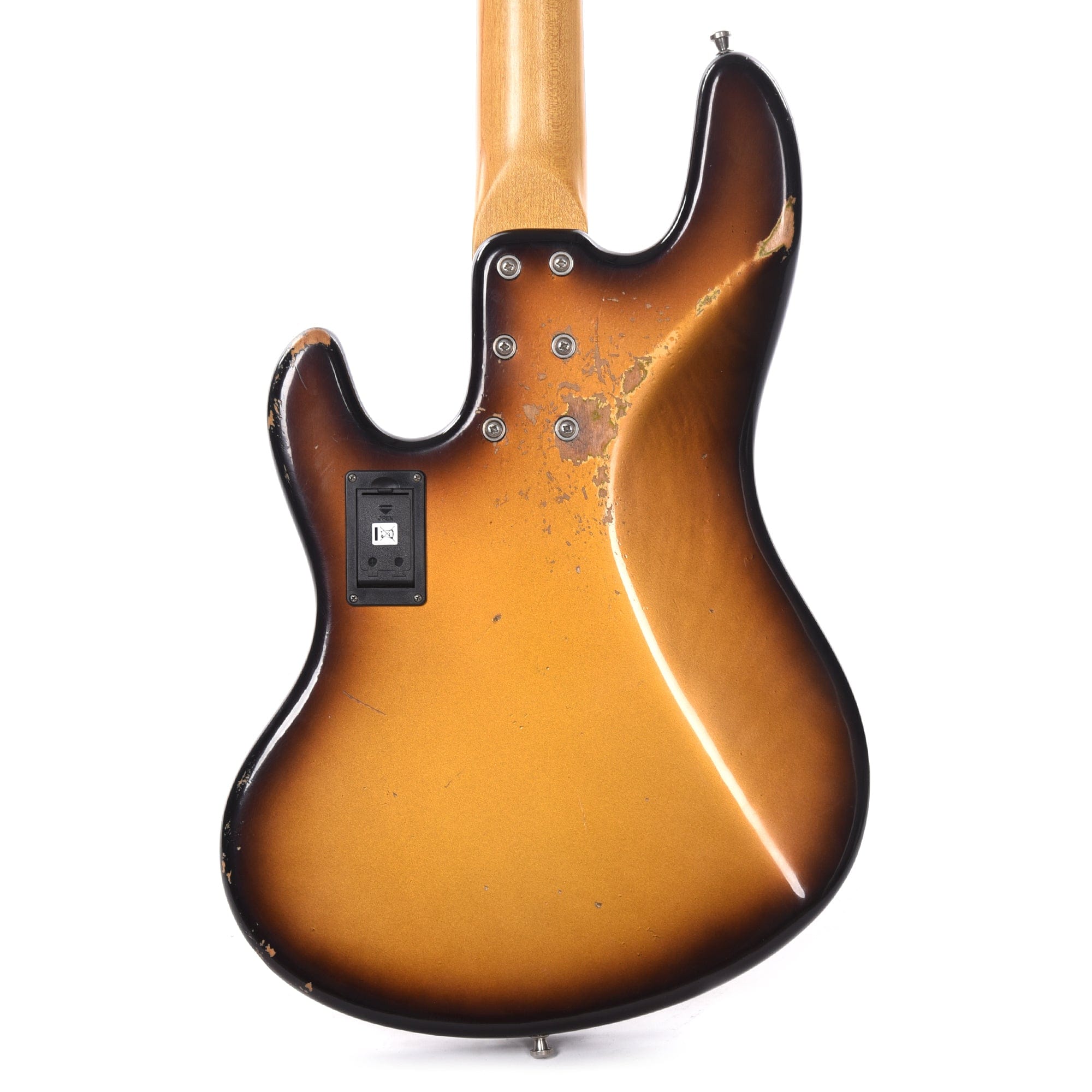 Sandberg California TT Hardcore Aged Goldburst w/Matching Headstock Bass Guitars / 4-String