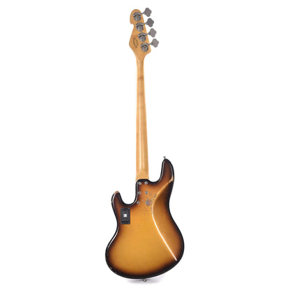 Sandberg California TT Hardcore Aged Goldburst w/Matching Headstock Bass Guitars / 4-String