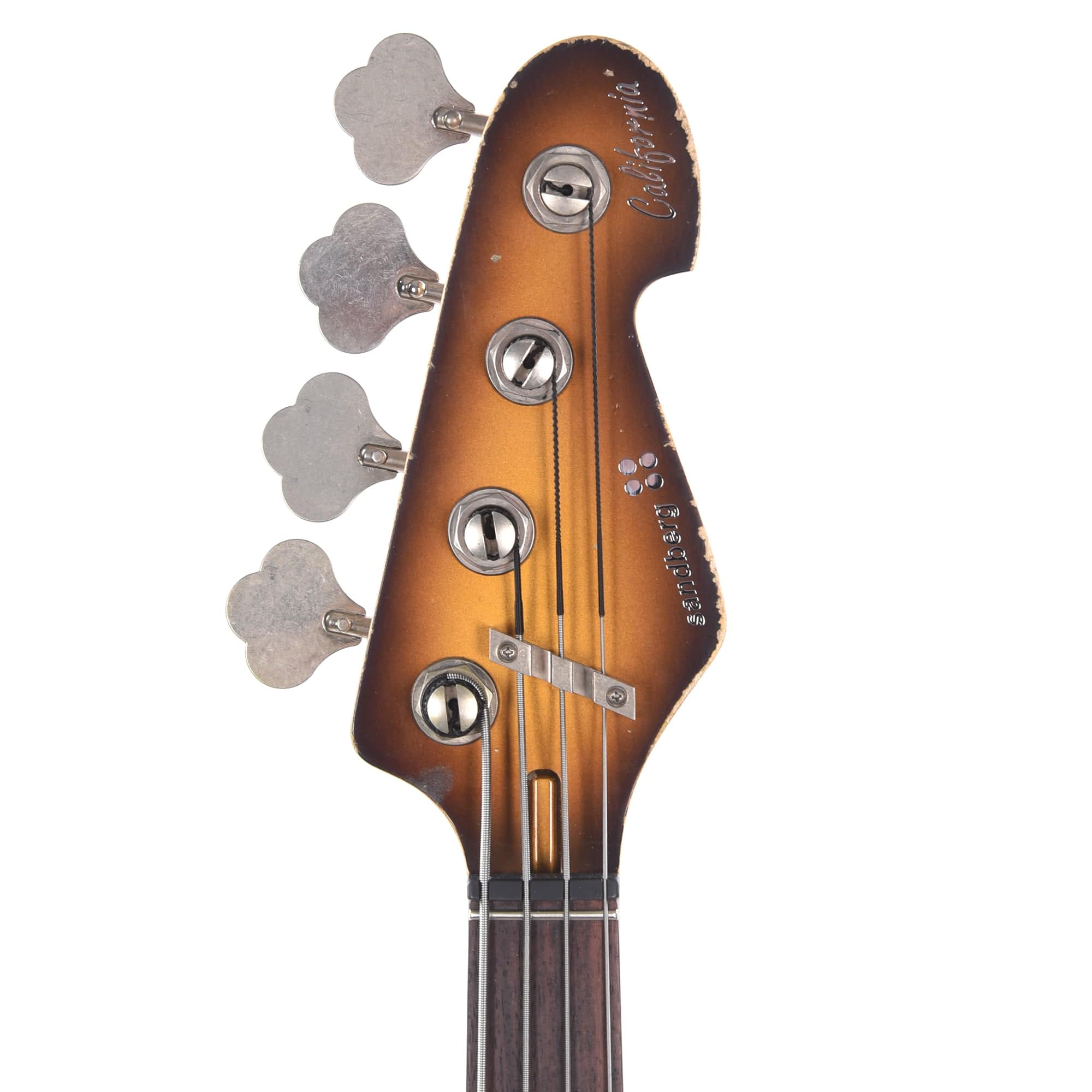 Sandberg California TT Hardcore Aged Goldburst w/Matching Headstock Bass Guitars / 4-String